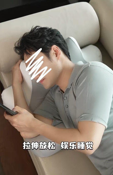 袁弘同款🔥 颈椎救星！【舒适多功能护椎枕】一枕四用，解锁躺平新姿势！人体工学の灵魂支撑 商品图11