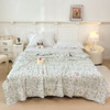 【超柔软糯】A类牛奶丝针织棉大豆夏被超柔软糯可水洗活性印花夏凉被 商品缩略图6