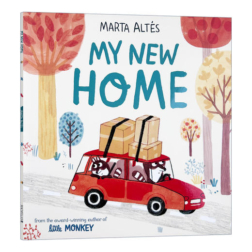 我的新家 英文原版 My New Home 玛塔艾德丝 Marta Altés 环境适应交友认知启蒙绘本 心里成长情绪管理 英文版进口原版英语书籍 商品图0