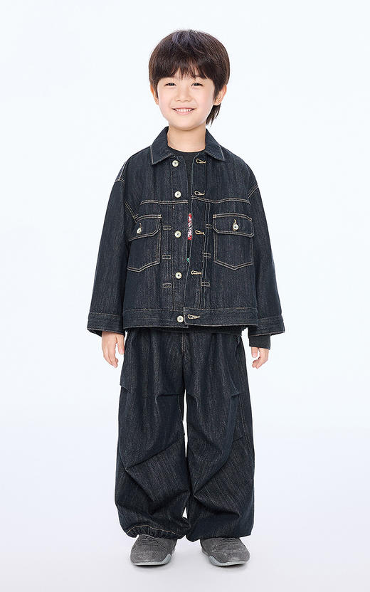 jnby  25年秋款  牛仔长裤 1O8E11200 商品图0