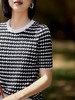 新款扬子毛纱天丝波浪条纹显瘦针织衫 商品缩略图5