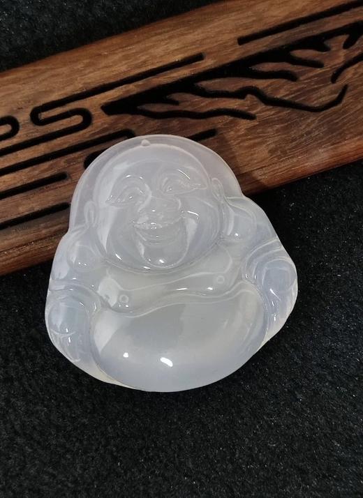 BM品牌玉髓佛公平安顺遂吊坠项链 商品图11