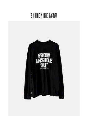 S41351170字母长袖T恤