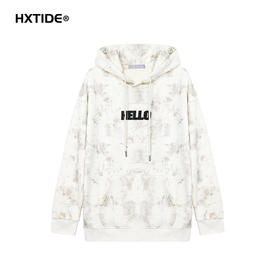 HX 冬季带帽加绒卫衣情侣款S106440067101