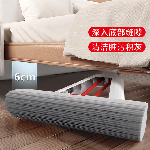 好媳妇新款家用折叠对折胶棉拖把专用海绵一拖净免手洗拖把 商品图4