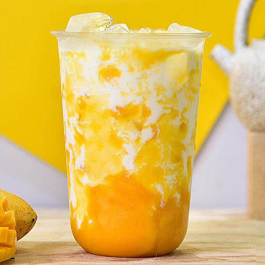 U果速冻芒果浆1kg冷冻芒果原浆果泥1kg小台农新鲜果肉汁果酱商用杨枝甘露原料 商品图4