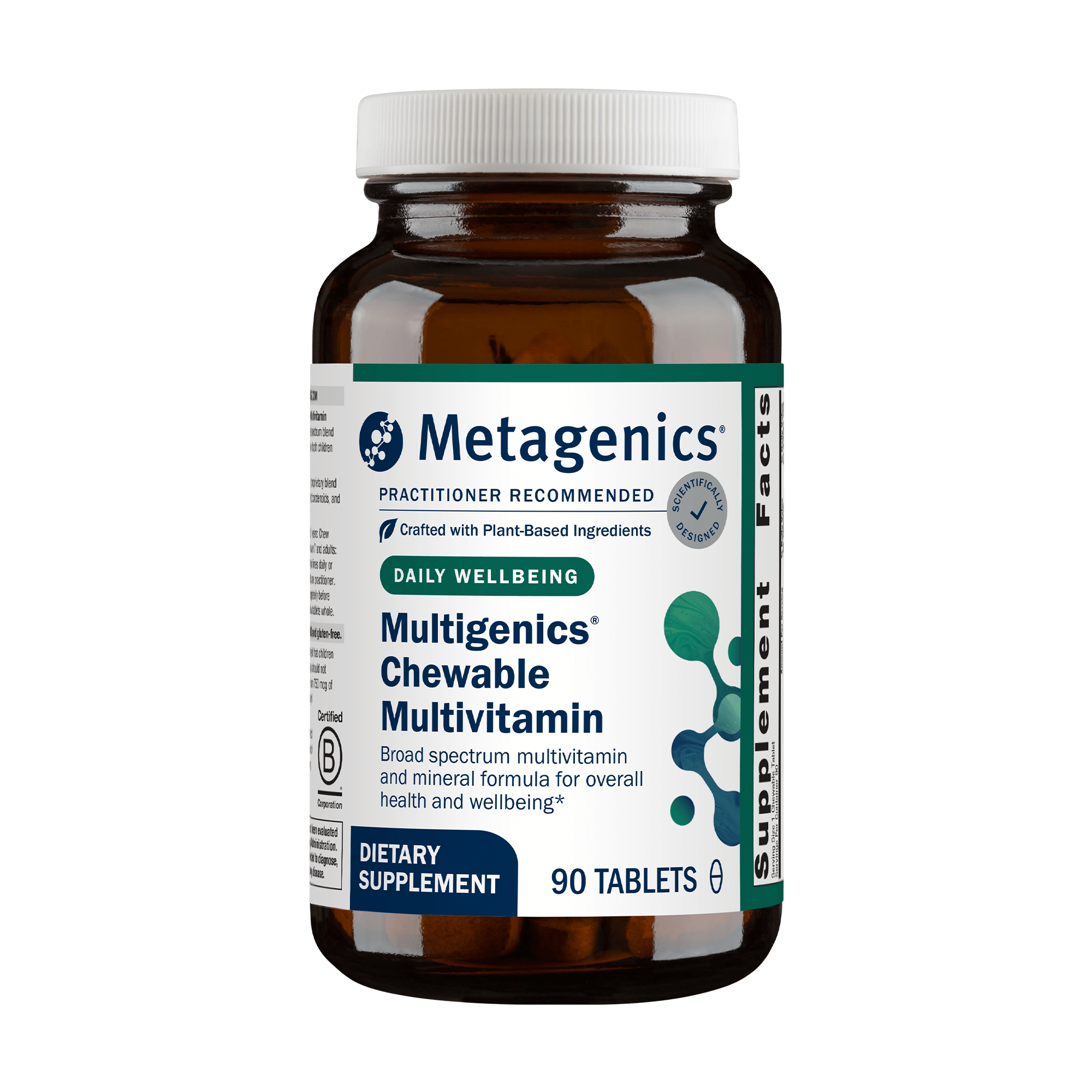 Metagenics Multigenics® Multivitamin Chewable 90粒 原名称 Multigenics® Chewable 90片