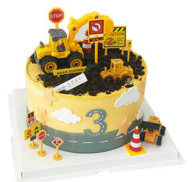 挖“土”机蛋糕