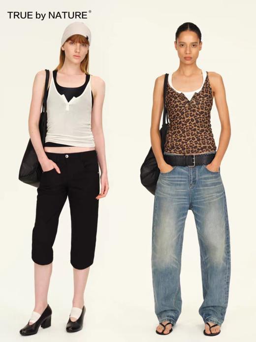 TRUE by NATURE/25SUB08/吊带背心女设计感小众撞色上衣 商品图0