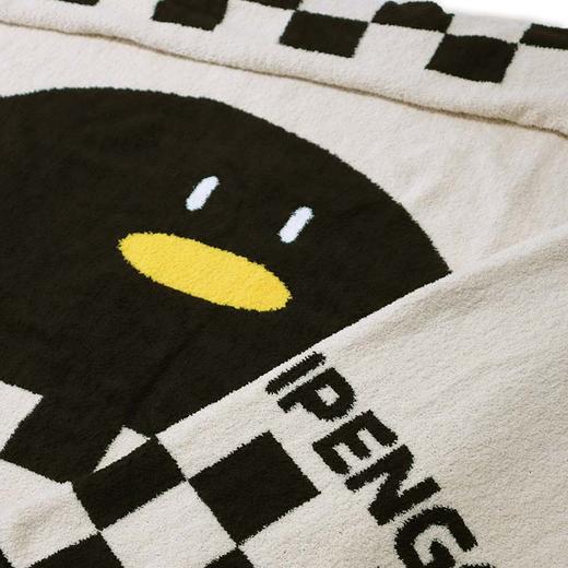 怪奇鹅半边绒毛毯-棋盘格款 商品图2