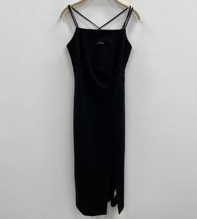 MC修身百搭吊带连衣裙50406（黑）夏季152510080321
