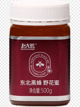 北大荒东北黑蜂野花蜜500g