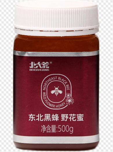 北大荒东北黑蜂野花蜜500g 商品图0