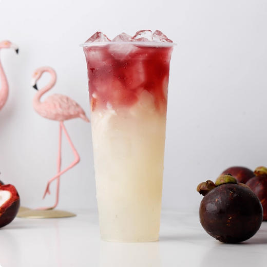 达川冷冻山竹汁1kg鲜榨山竹汁非浓缩山竹果汁原浆咖啡奶茶家用商用原料 商品图2