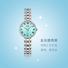 依波手表1126钢带日历时尚小巧超薄石英女表潮流