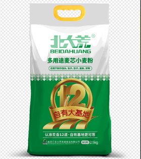 北大荒丰威多用途麦芯小麦粉（麦香12道）2.5kg