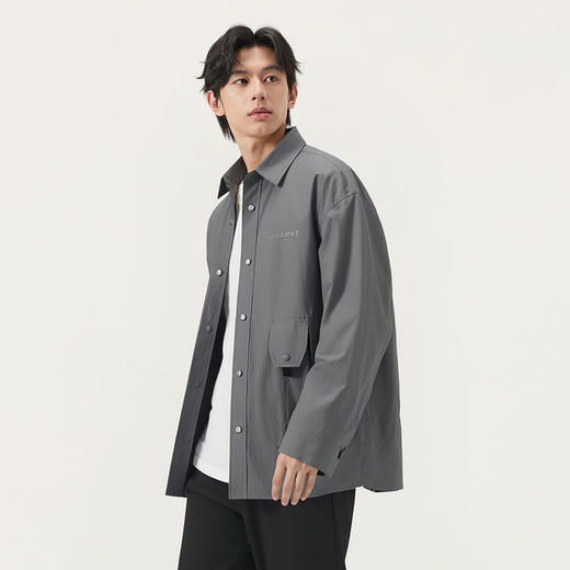 gxg.jeans男装 立体口袋宽松工装休闲翻领长袖衬衫外套 25秋热卖 商品图2