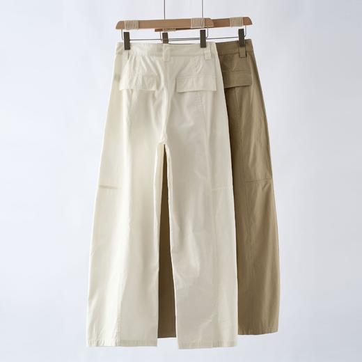 「自」全新升级【铂金会员220/天猫299/差价79】(13427)洛诗琳 秦岚同款神裤2025夏季新品棉质休闲弯刀工装裤女 商品图4