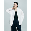 初棉廓形感落肩长袖衬衫363604035 | 面料柔软适中、穿着舒适、落肩版型设计显瘦自然、廓形剪裁修饰身形、日常通勤、休闲百搭 商品缩略图1