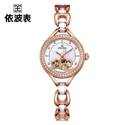 依波表1807蝶恋花系列气质自动机械表 商品图0