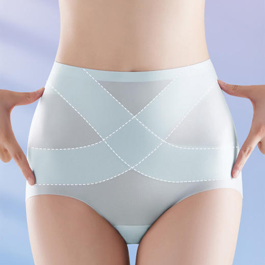 【超值5条装】美国LAZR徕姿“冰绷带”无痕高腰 收腹美臀裤 3D提拉 透气速干 0压感 礼盒装 商品图2