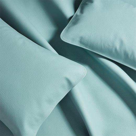 【维科家纺】玉柔A类抗菌头层牛皮席-晴空蓝 商品图5