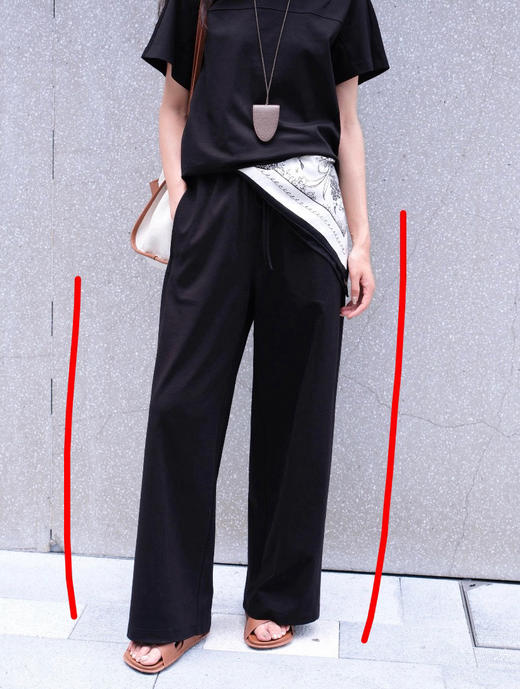 723-5 小禾渠道货 飞机装 套装 大长腿长裤 垂坠阔腿裤 显瘦显瘦显瘦 商品图9