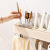 【免安装壁挂式刀架 筷子收纳置物架8367】🔺多功能一体化设计 安全稳固，承重力强🔺通风透气 免打孔安装，不伤墙面 商品缩略图4