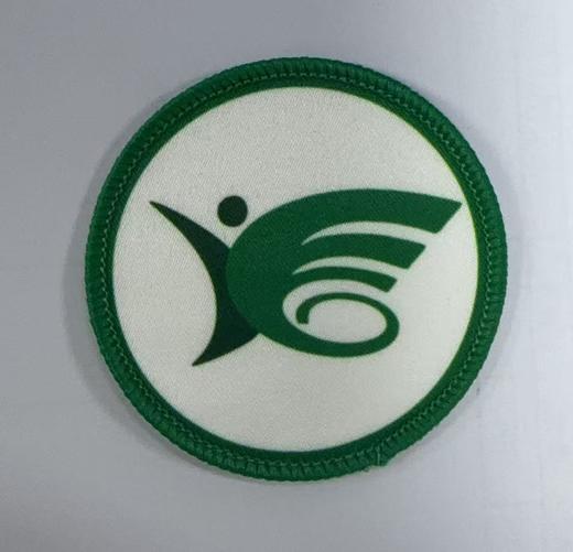 通版佛山市第六中学包边校徽校服礼服布标姓名贴章可缝烫现货发51 商品图0