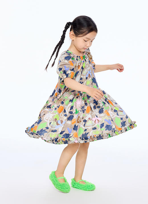 jnby   25年秋款  短袖连衣裙  1P7G11230 商品图6