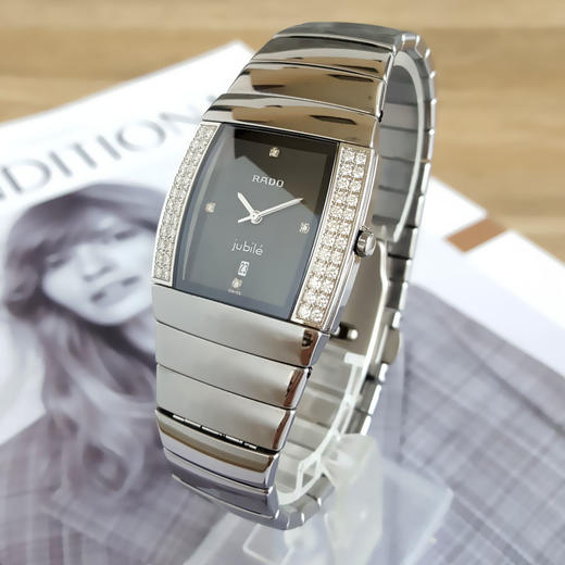 【95新】RADO 雷达高级陶瓷系列R1357771230MM（中性款）日期显示190625NJS09 商品图1