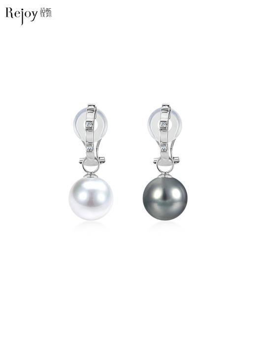 【天猫同款】悦甄 雅漾耳扣款-两戴18K金钻石耳夹 商品图0