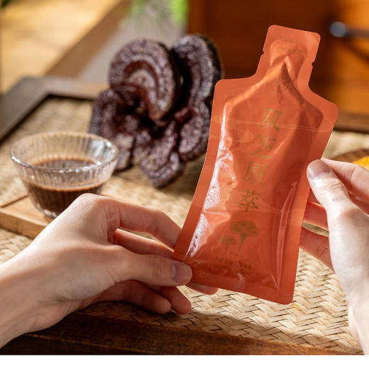 得幸造物双芝原萃饮量贩装|1袋=5倍孢子粉滋补效果，灵芝投料≥50%！ 商品图3