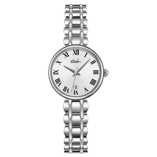 依波手表1126钢带日历时尚小巧超薄石英女表潮流 商品图1