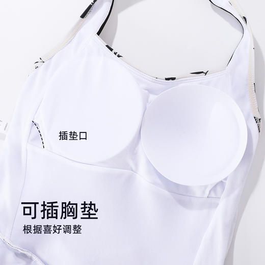 【商场同款】熳洁儿 夏季连体裙泳衣礼服式露背时尚性感25206305 商品图3