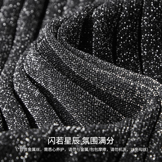 simplepieces冬季新品SPS毛织女高领长袖针织衫 商品图3