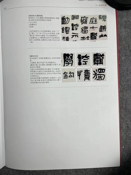 【国展内参-全国第十三届书法篆刻展隶书解析与创作手记】 商品图8