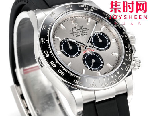 劳力士宇宙计型 VS迪通拿 VS新款包边迪通拿水泥灰迪 灰胶迪 4131机 包边陶瓷圈 男士腕表 商品图3