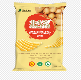 北大荒集团原味薯片80g