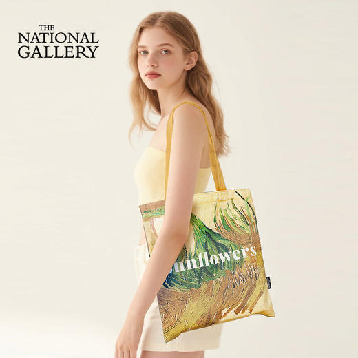 英国国家美术馆大师系列梵高向日葵帆布包 商品图0