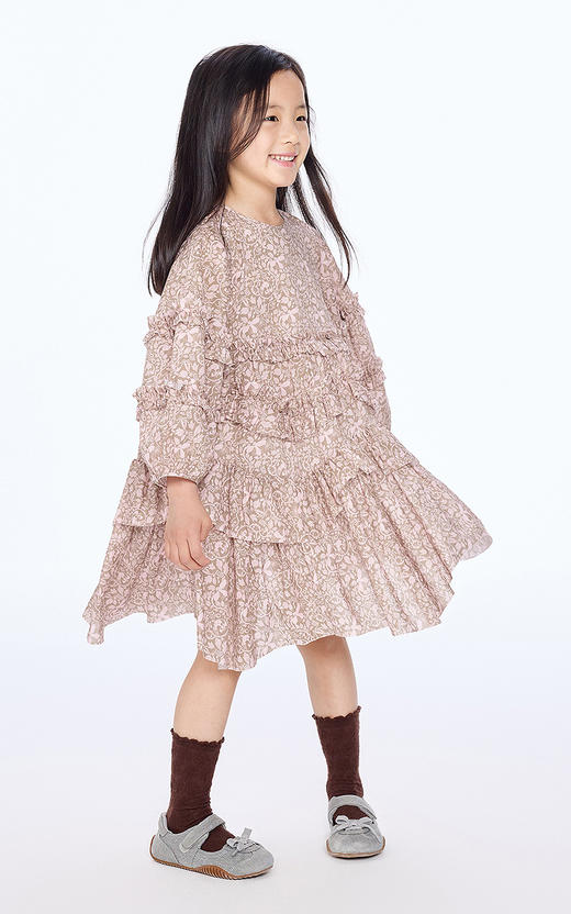 jnby  25年秋款  长袖连衣裙  1P7G11410 商品图0