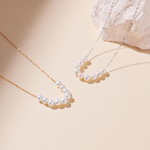 严选 | 佐奈美 SANAMI  925银新款微笑淡水项链 商品图0