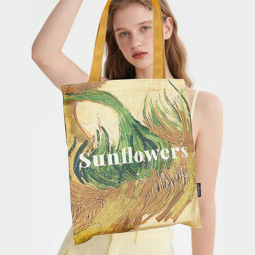 英国国家美术馆大师系列梵高向日葵帆布包 商品图2