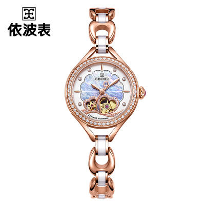 依波表1807蝶恋花系列气质自动机械表 商品图1
