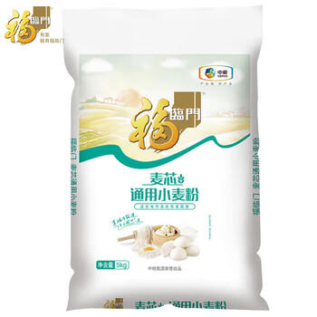 福临门麦芯通用小麦粉 中筋面粉 10斤 蒸煮面食 商品图2