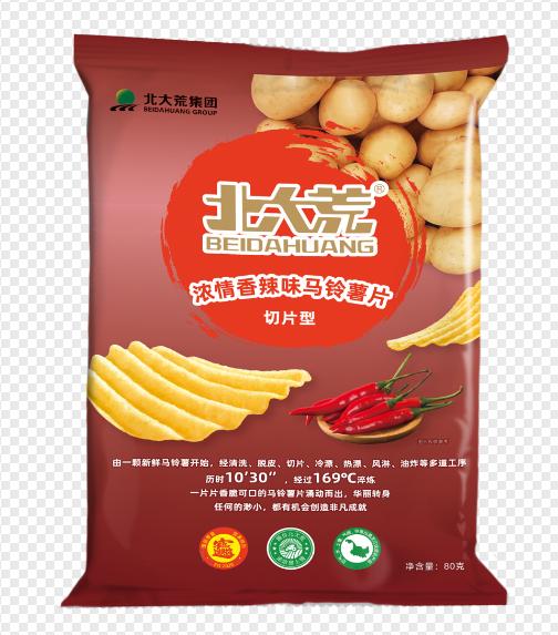 北大荒集团香辣薯片80g 商品图0
