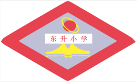 通版佛山市禅城区东升小学包边校徽校礼服姓名贴章可缝烫现货发51