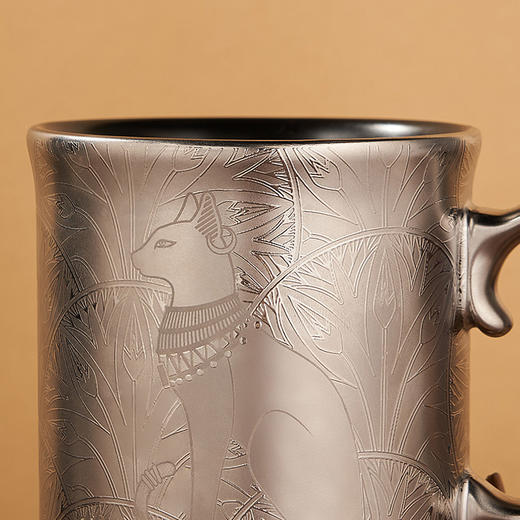 大英博物馆安德森猫系列猫影流光复古马克杯 商品图3