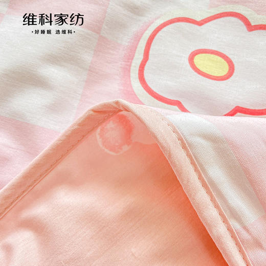 【维科家纺】全棉印花抑菌夏凉被-花栖 商品图7