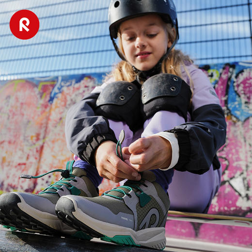 芬兰reima2025男女儿童大童拒水减震防滑舒适运动鞋休闲鞋 商品图4